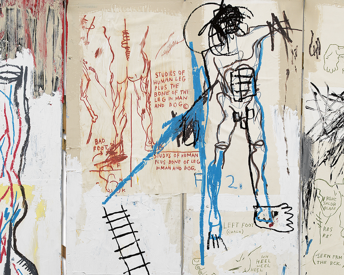 Leonardo da Vinci's Greatest Hits, 1982 Art Print by Jean-Michel Basquiat |  King & McGaw
