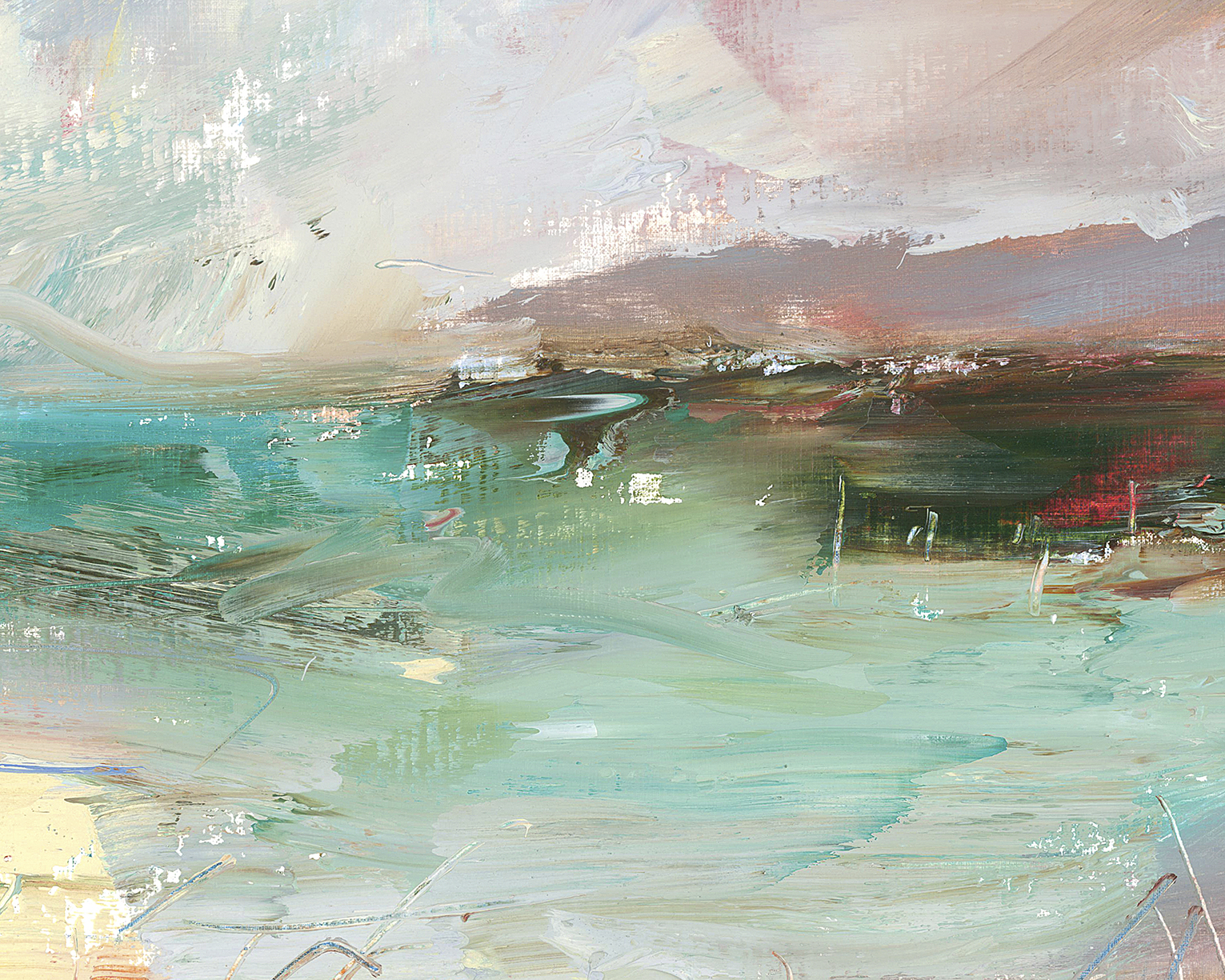 Premium Photo | Hand drawn oil painting of an abstract art background with a colorful canvas of