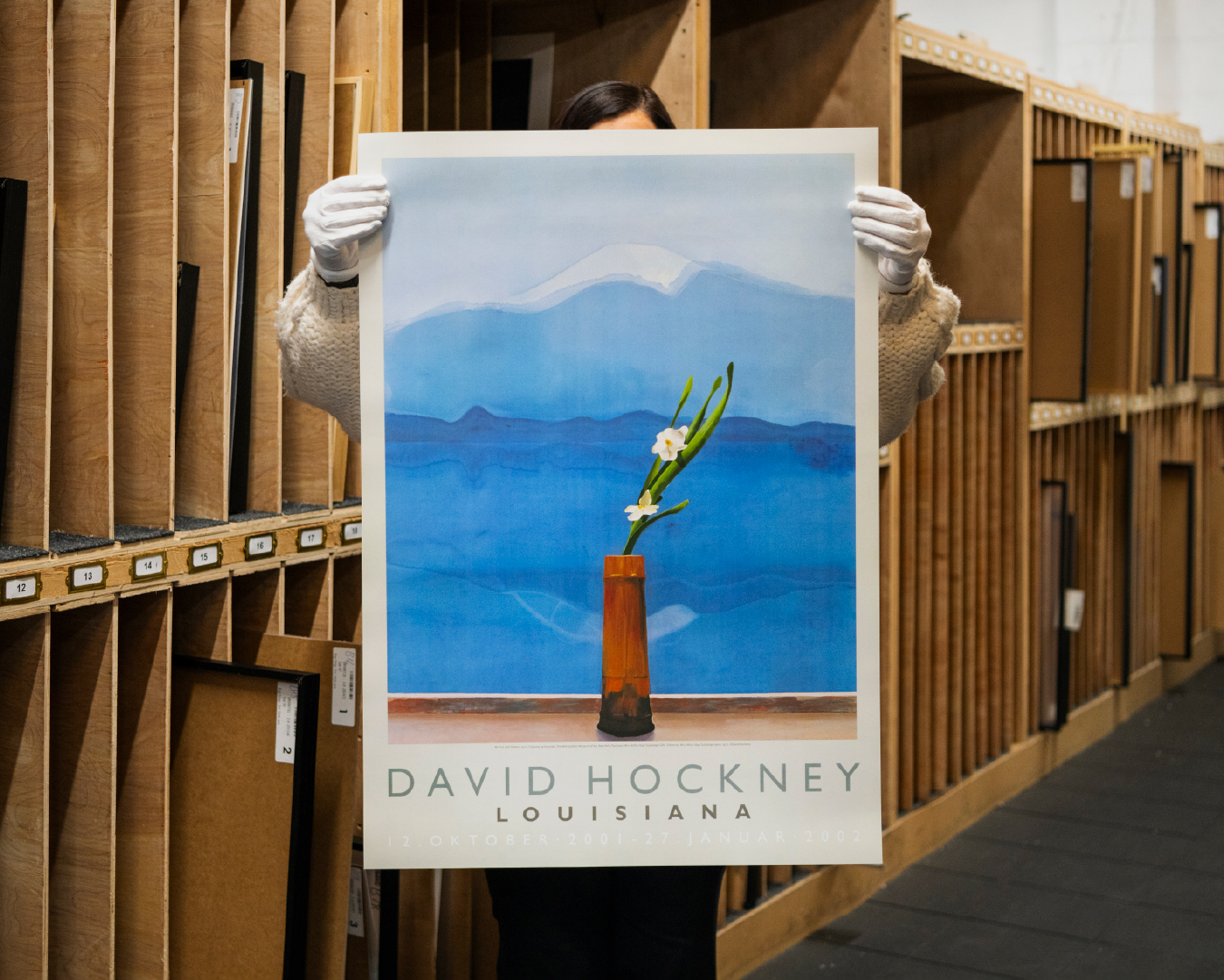 Mt. Fuji and Flowers, 1972 Poster by David Hockney | King & McGaw