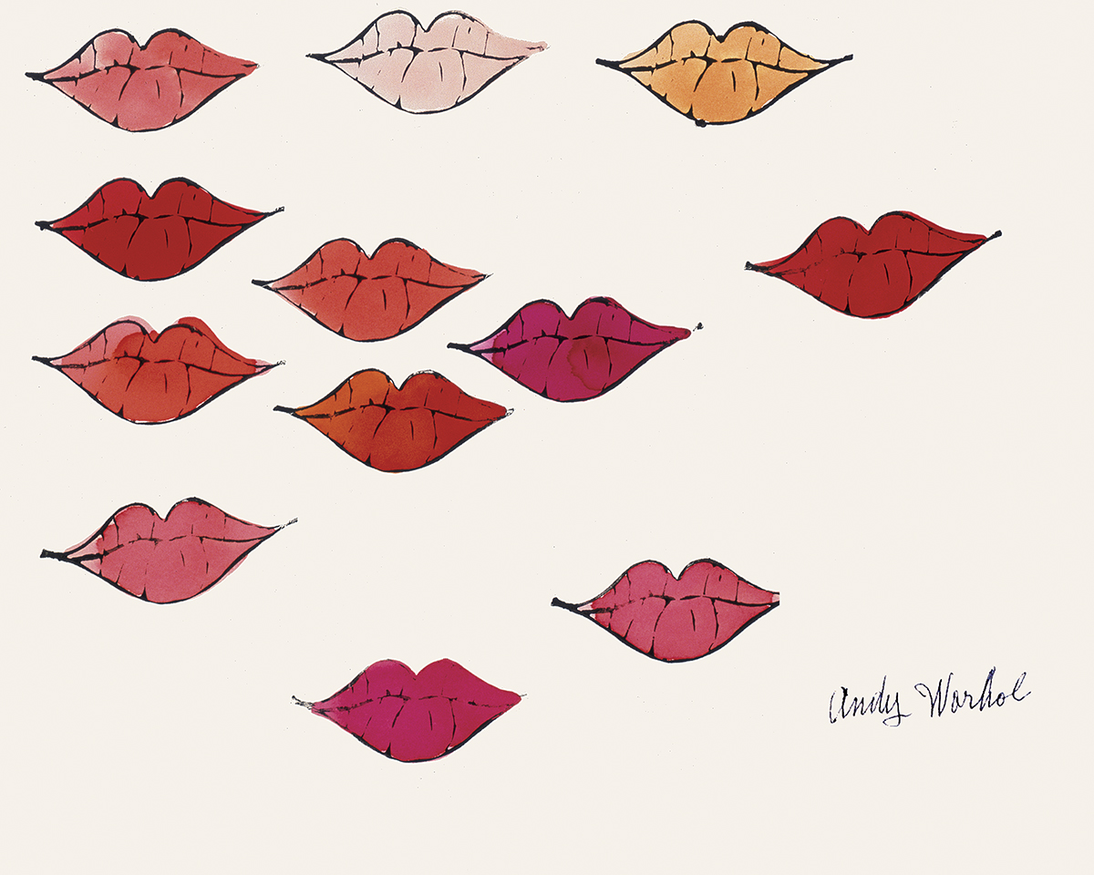 Stamped) Lips, c. 1959 Fine Art Print by Andy Warhol at