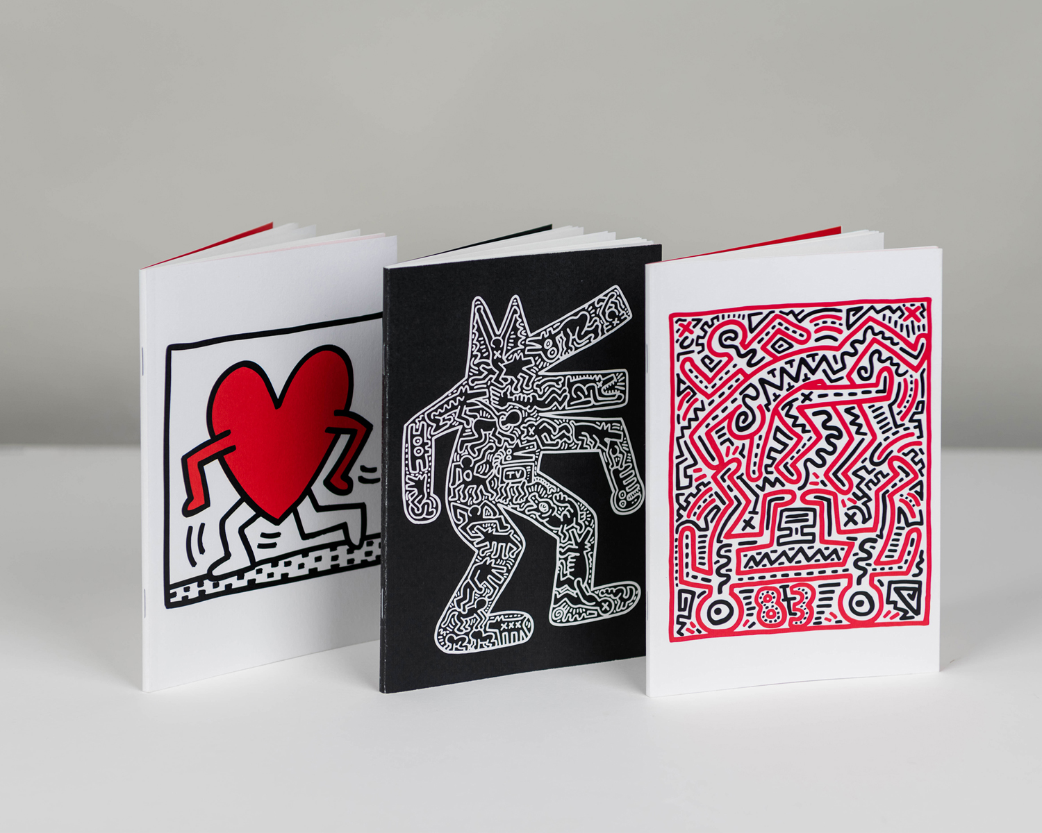Keith Haring A5 notebook pack