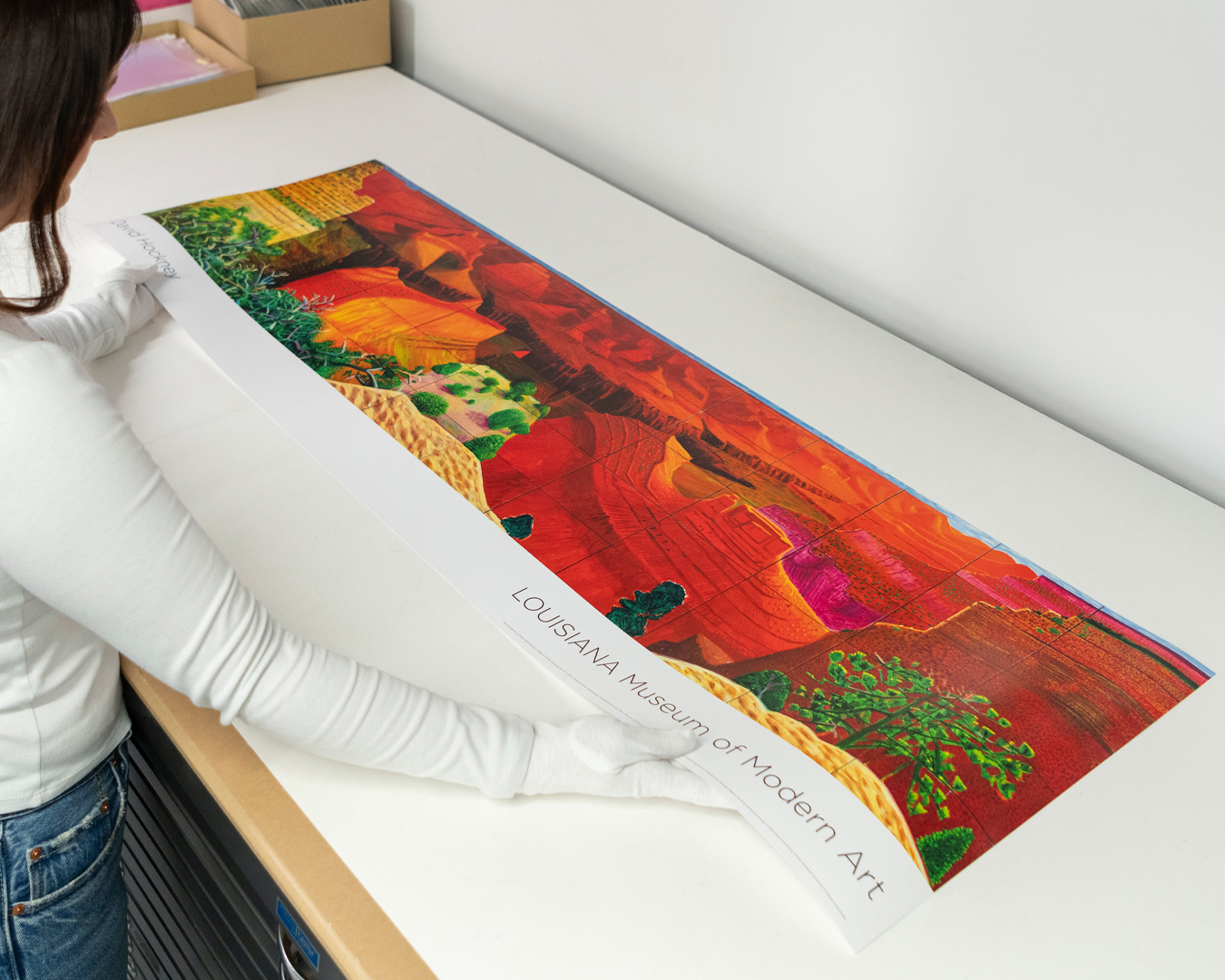 A Closer Grand Canyon, 1998 Poster by David Hockney | King & McGaw