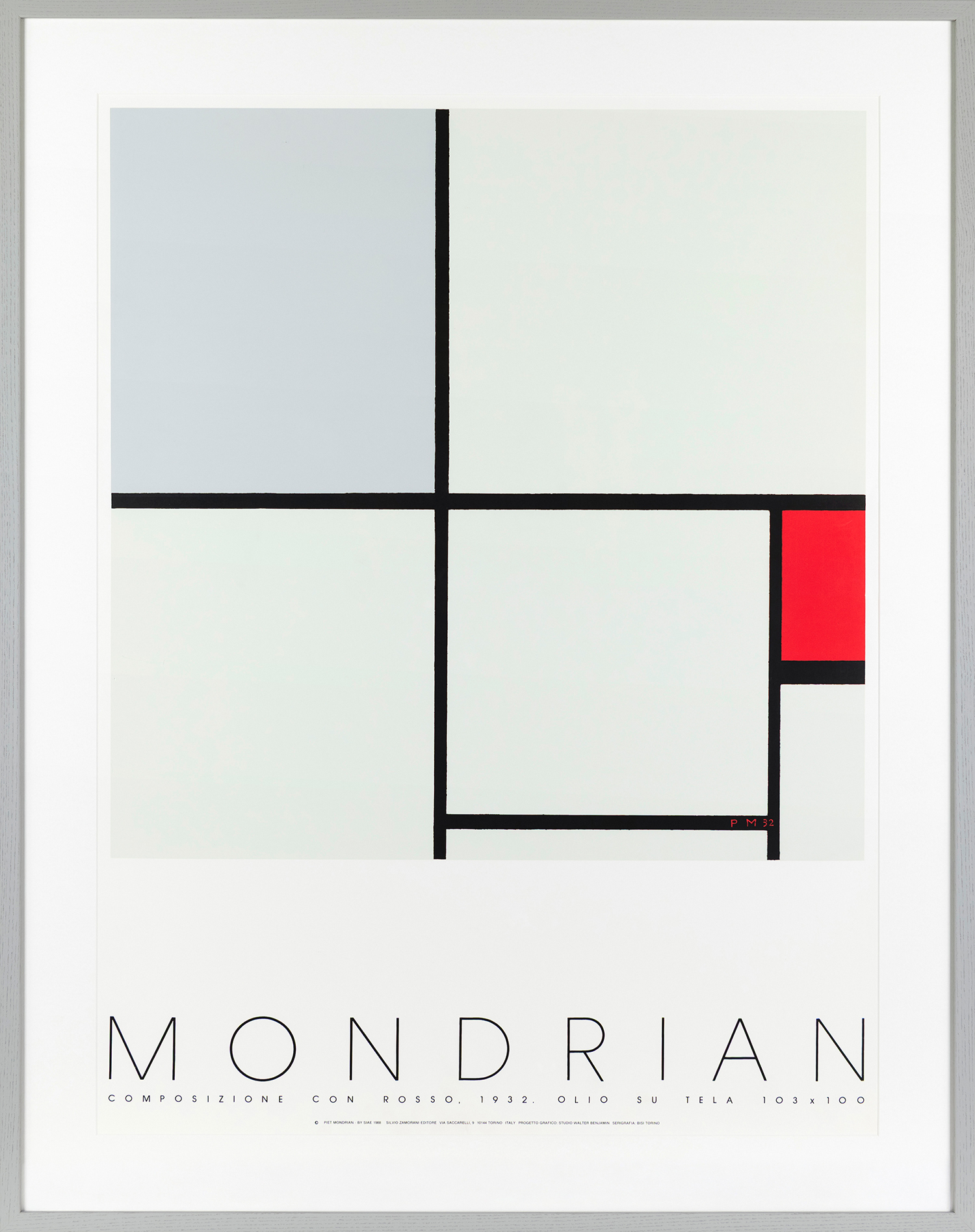 Composition with Red, 1932