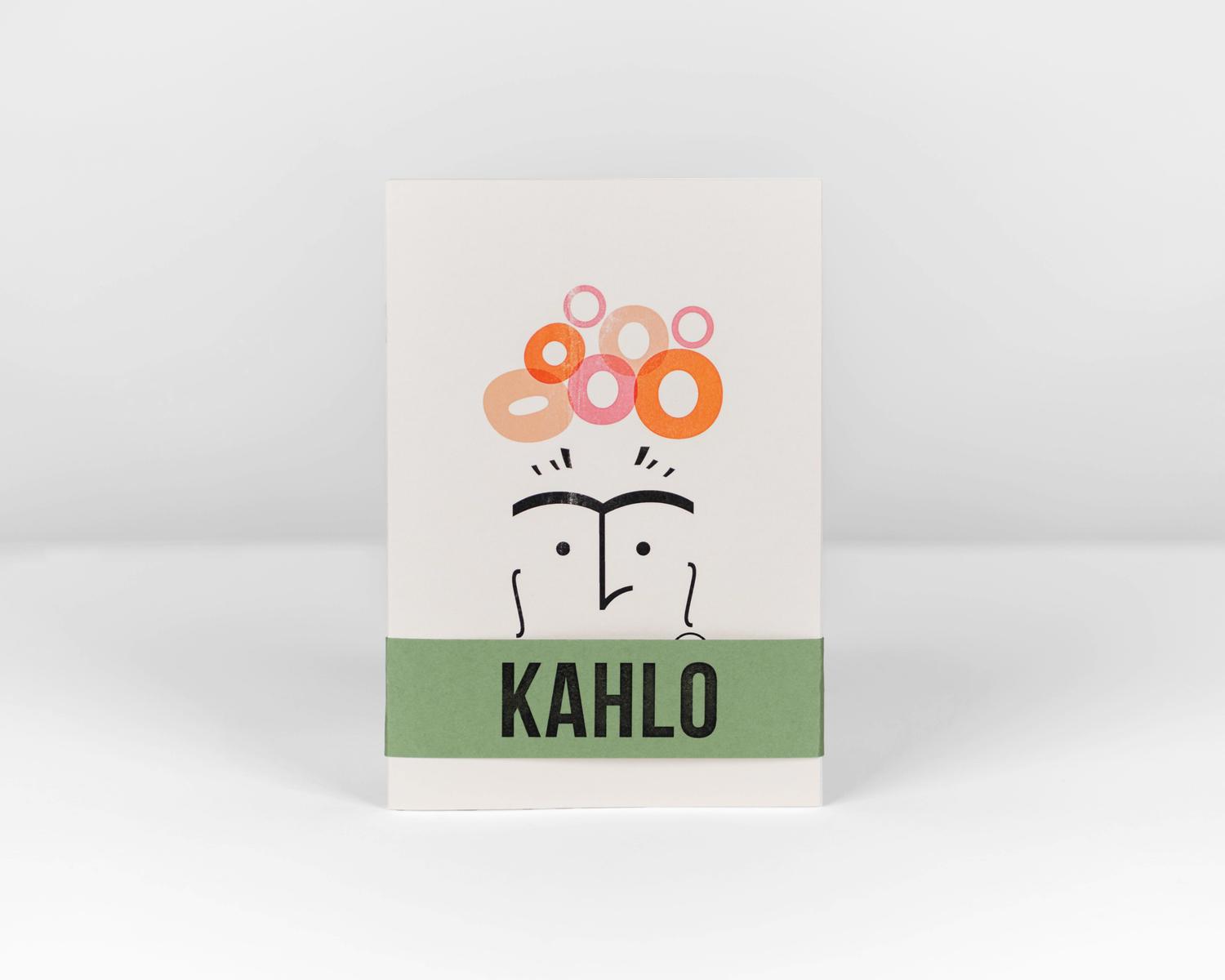 Kahlo Arty types notebook