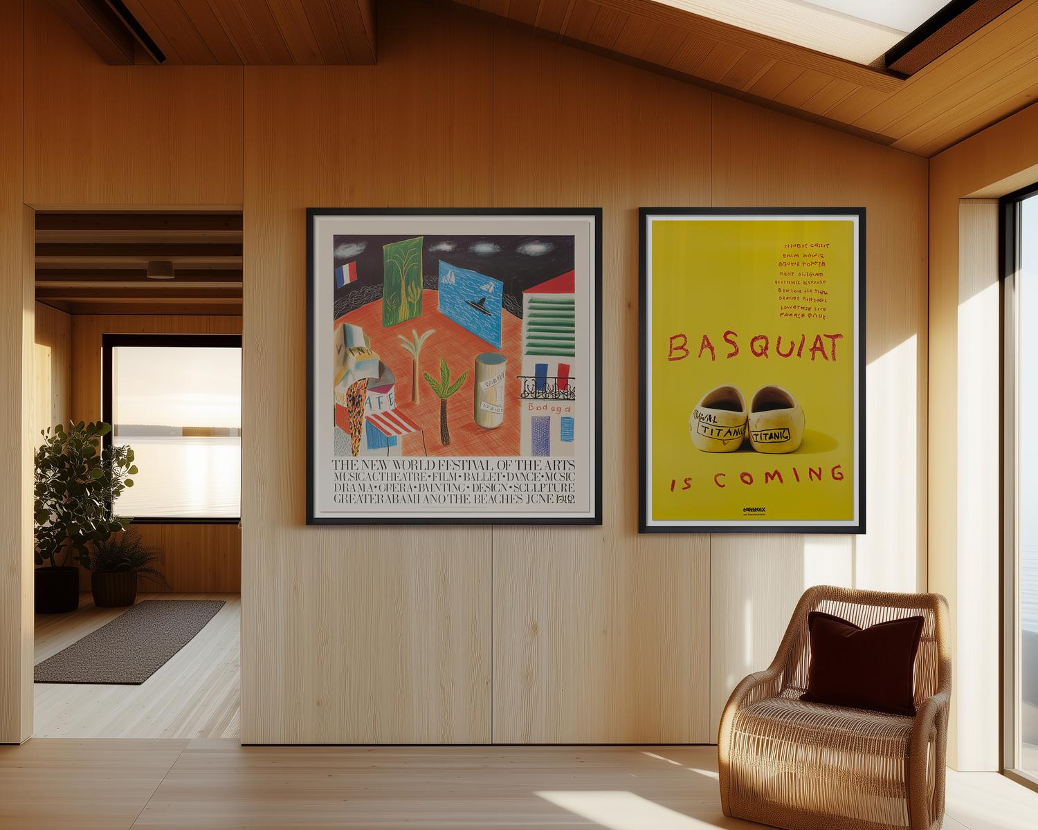 The New World Festival, 1982 Rare Poster by David Hockney | King