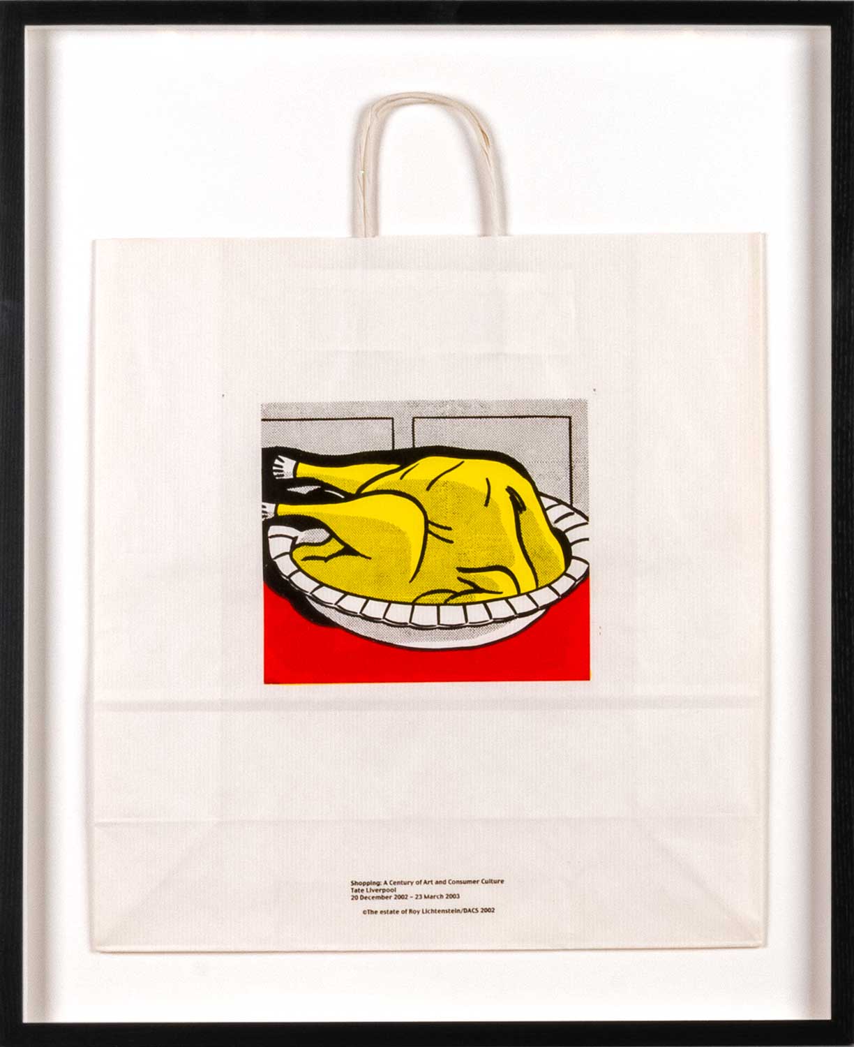 Roast Turkey Shopping Bag by Roy Lichtenstein