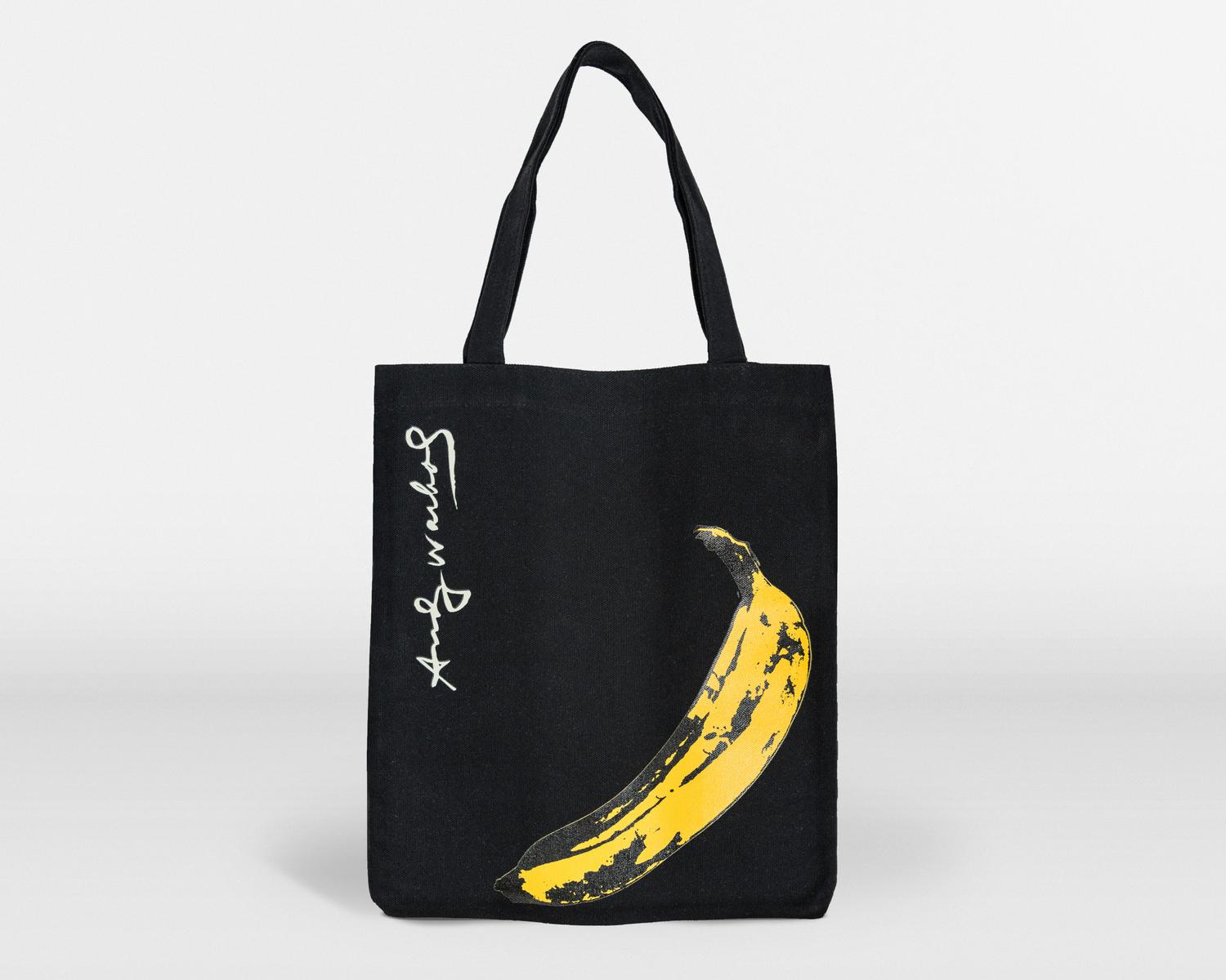 Banana Tote Bag - Black