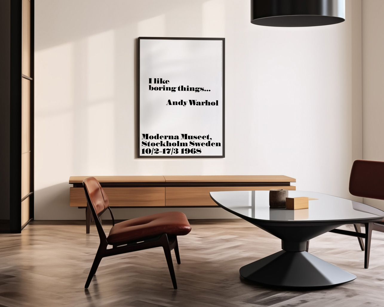 I like Boring Things Poster by Andy Warhol | King & McGaw