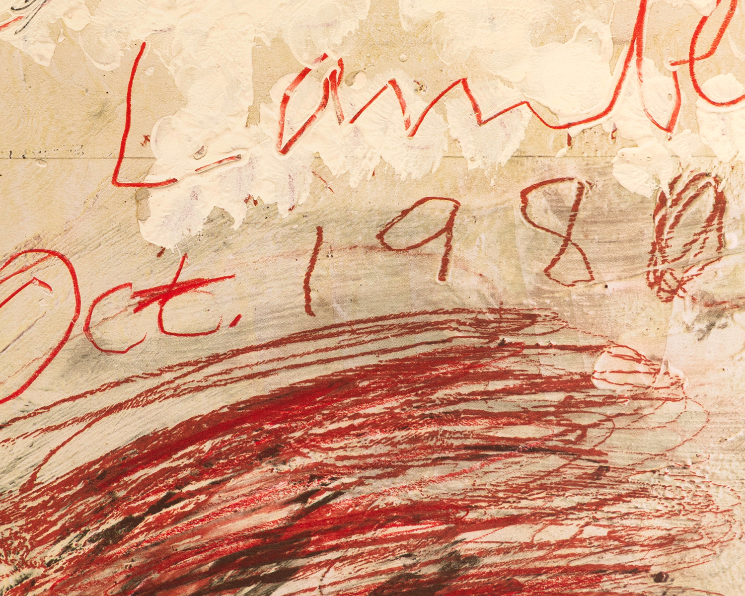 Yvon Lambert, 1980 Rare Poster by Cy Twombly | King & McGaw