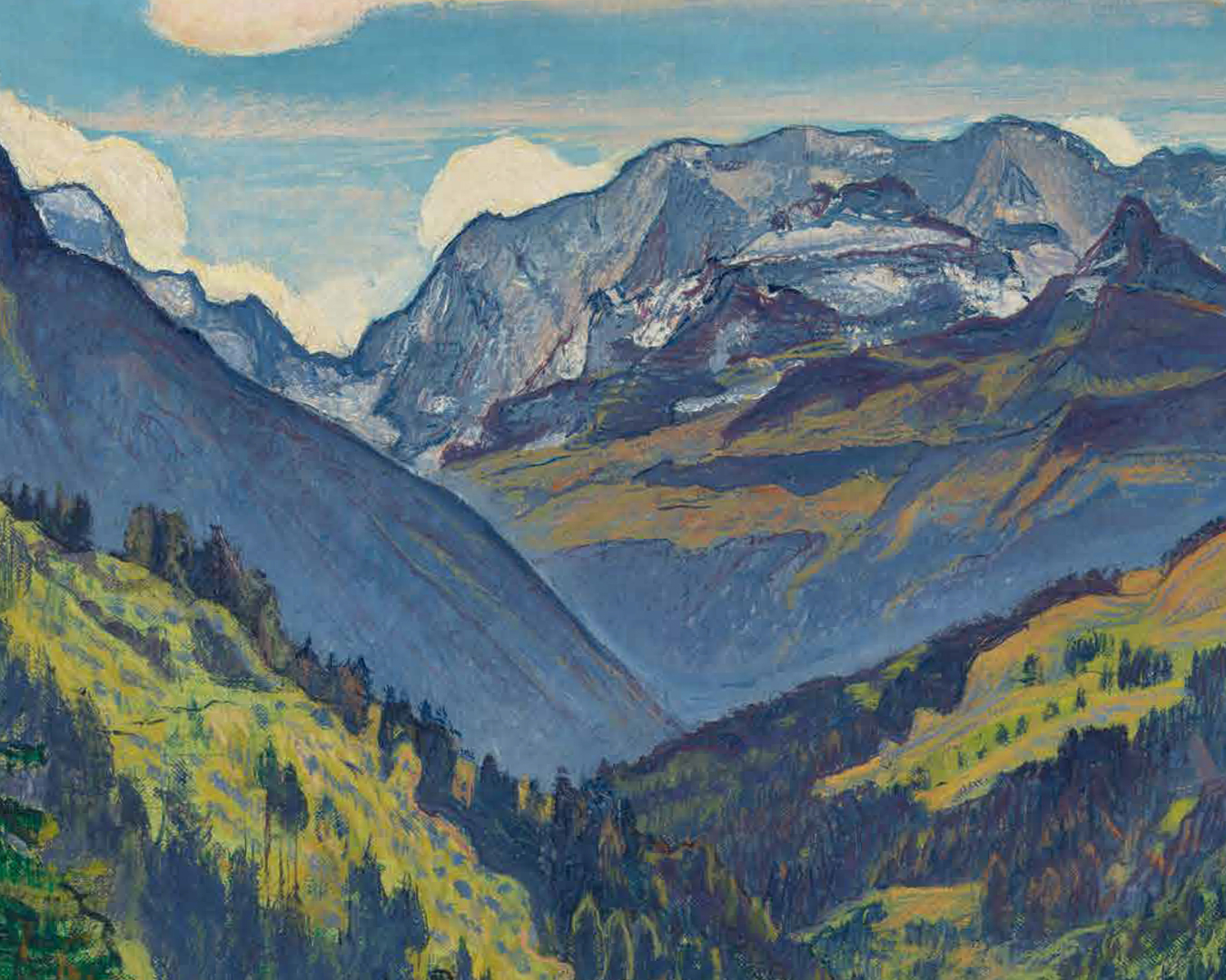The Kien Valley with the Bluemlisalp Massif, 1902 Poster by