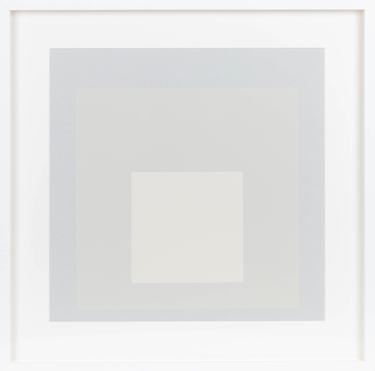 Hommage to the Square: Dimly Reflected, 1963