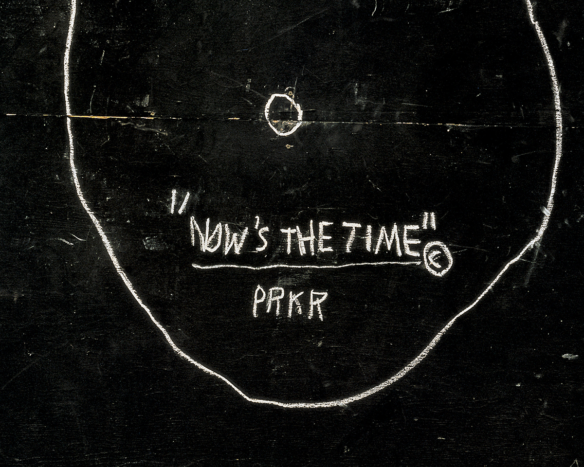 ジャン・ミッシェル・バスキア 画集「Now&#39;s the Time」 ジャズミュージシャンへのオマージュ。バスキアの大作《Now's