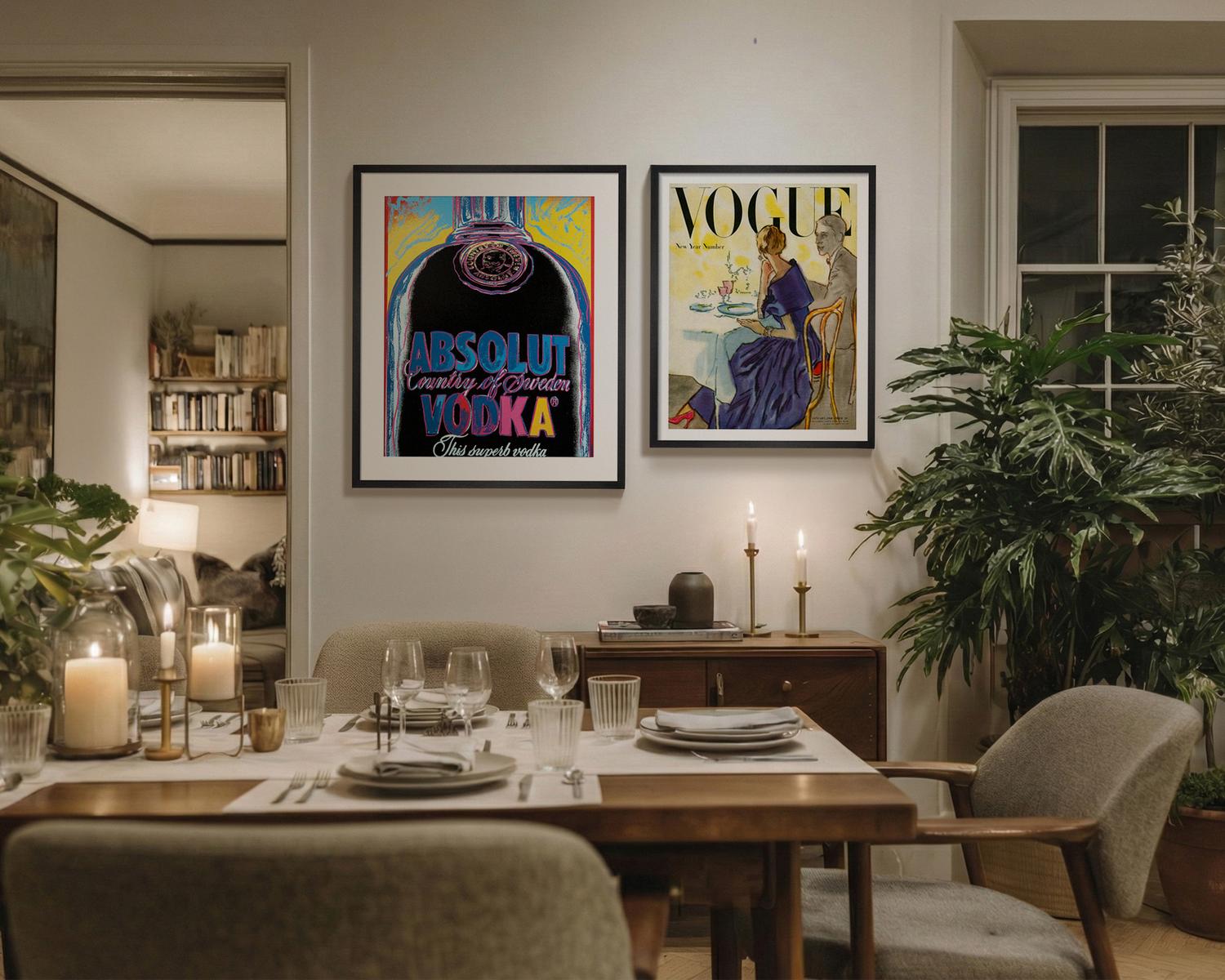 Absolut Vodka Poster by Andy Warhol | King & McGaw