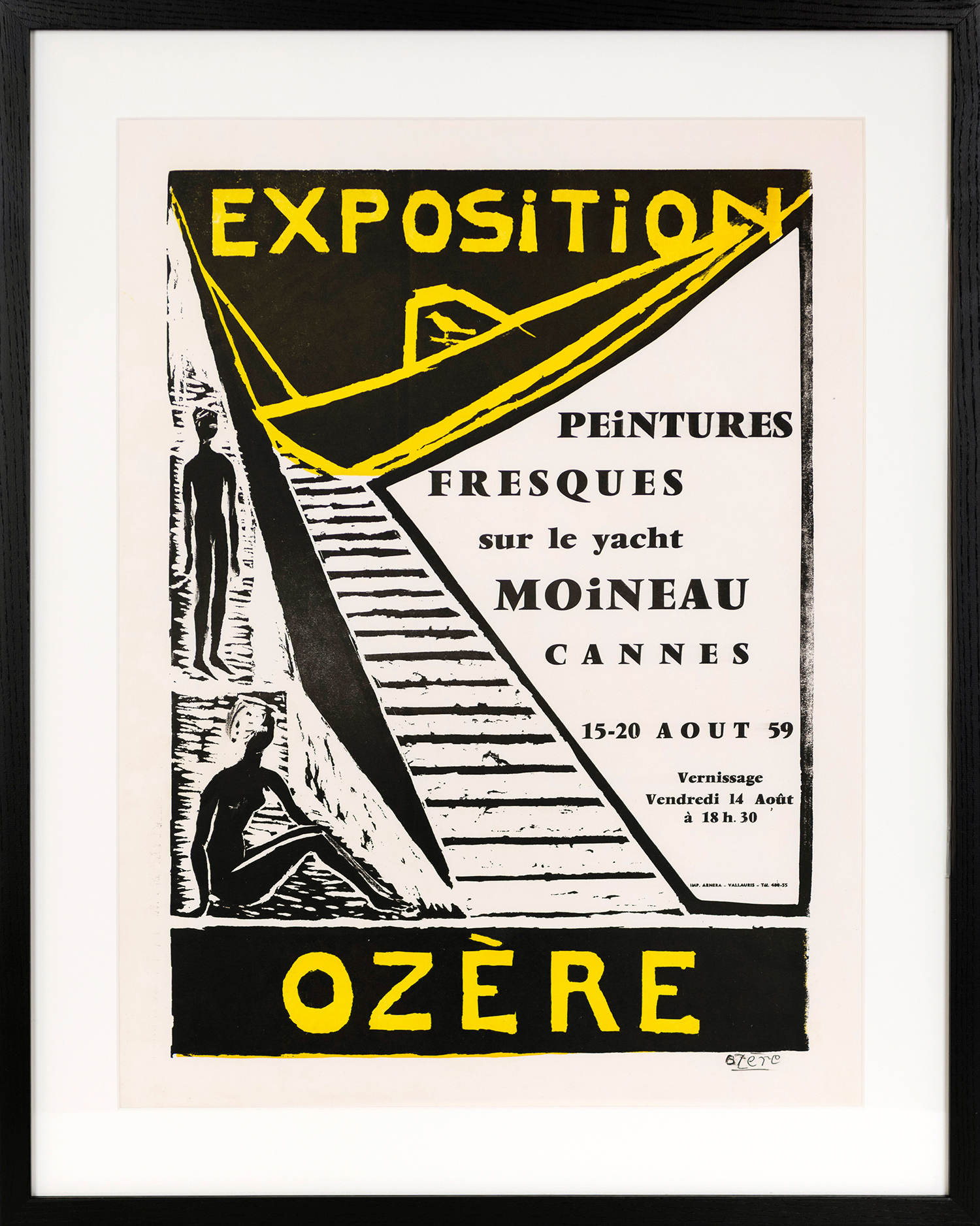 Exposition Ozère, 1959 (Signed)
