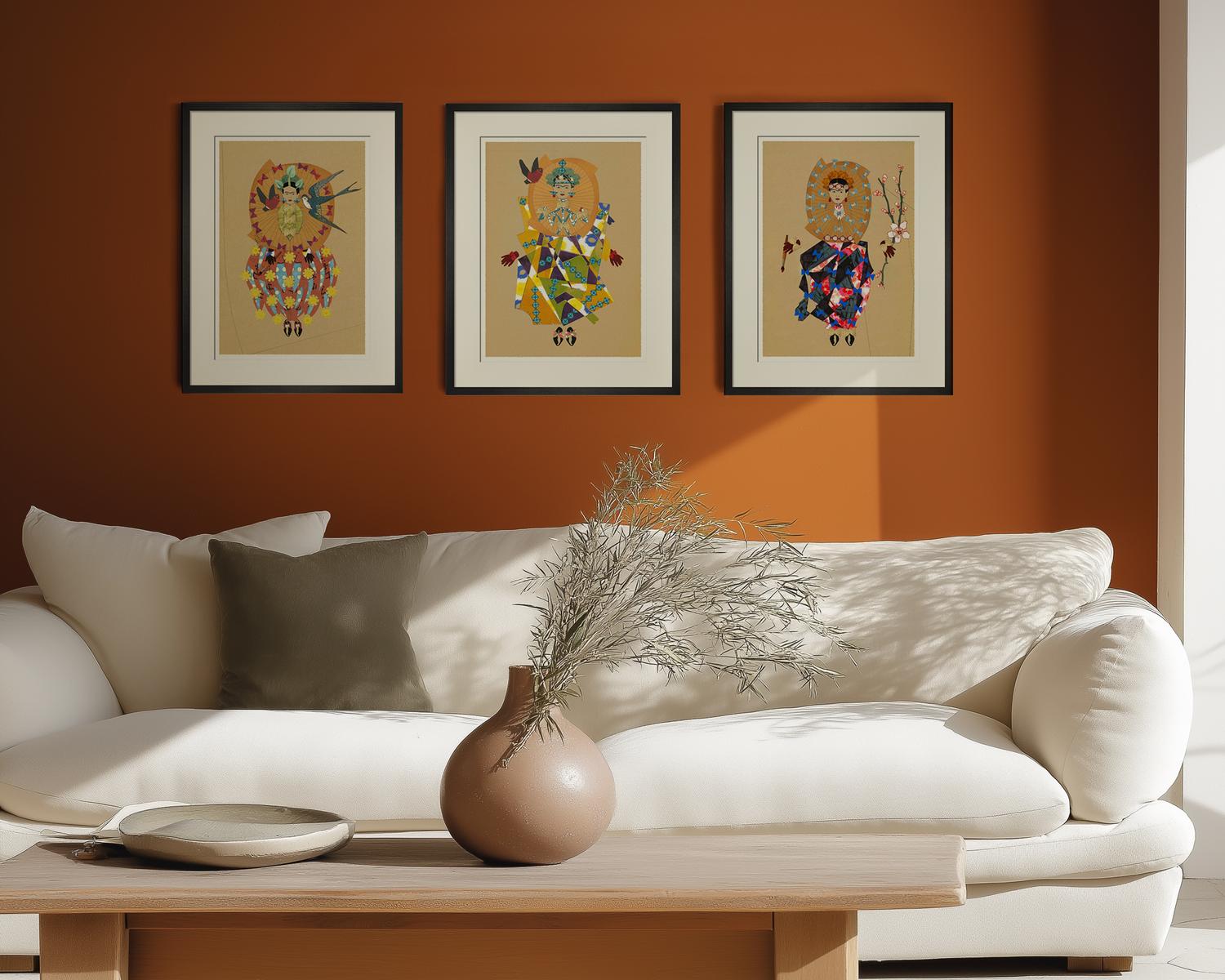 Festival Queen Art Print by Hormazd Narielwalla | King & McGaw