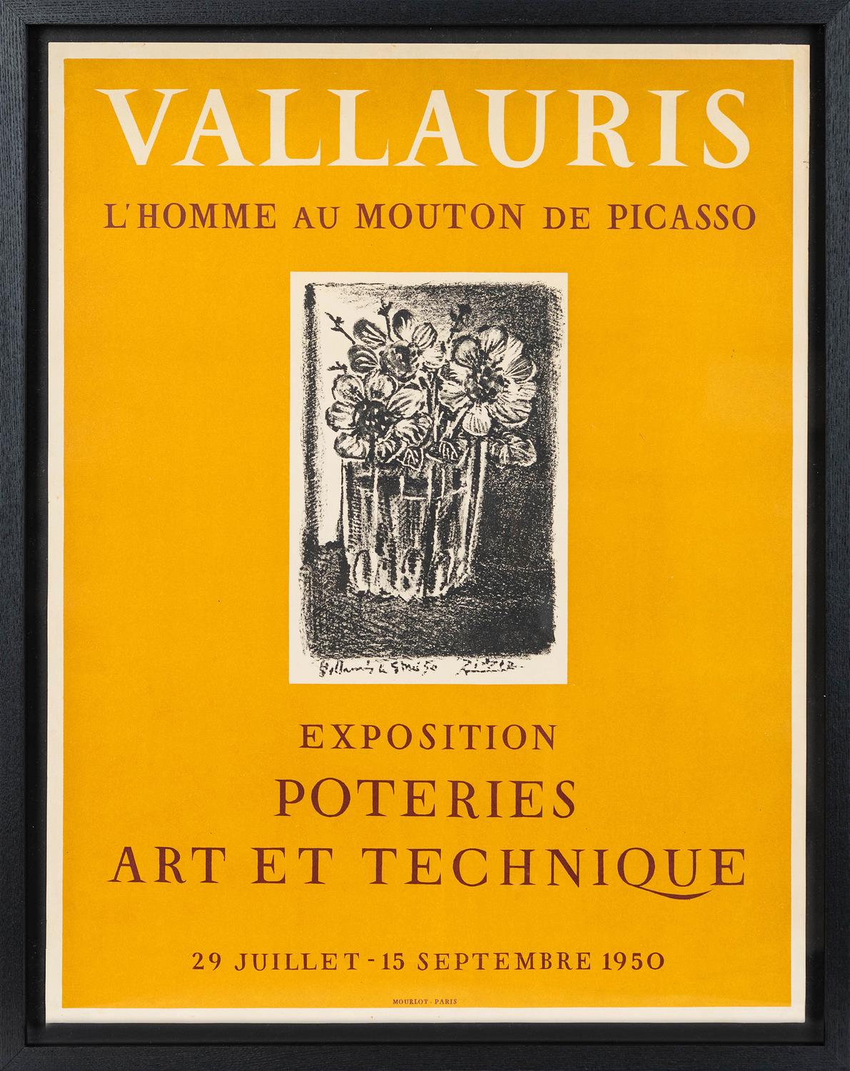 Vallauris Exposition Poteries, 1950
