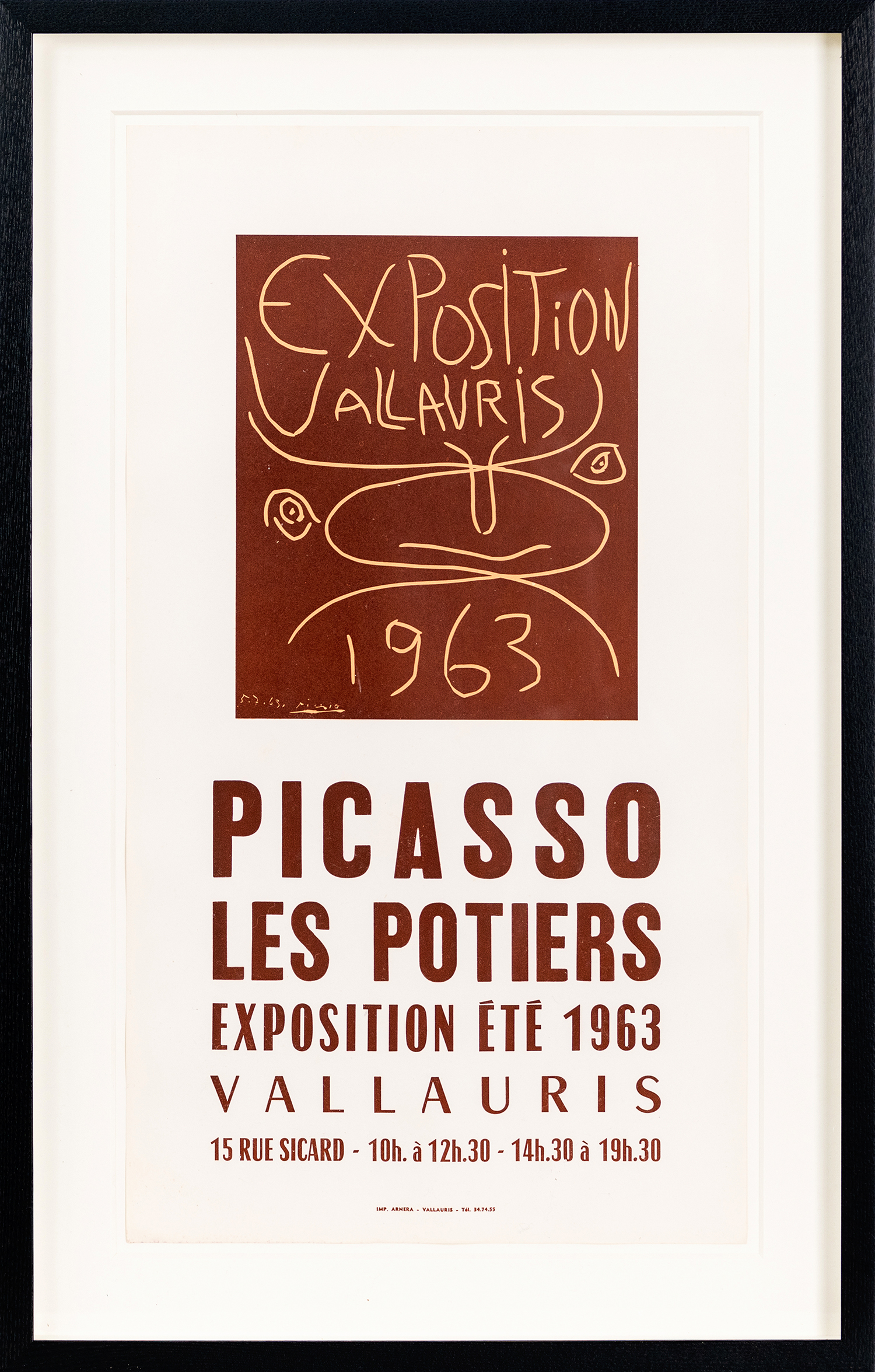 Exposition Vallauris, 1963