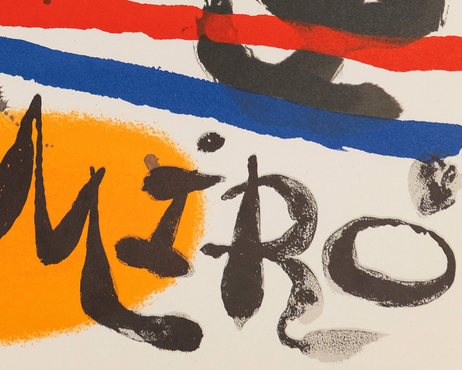 Galerie Maeght, 1961 Rare Poster by Joan Miró | King & McGaw