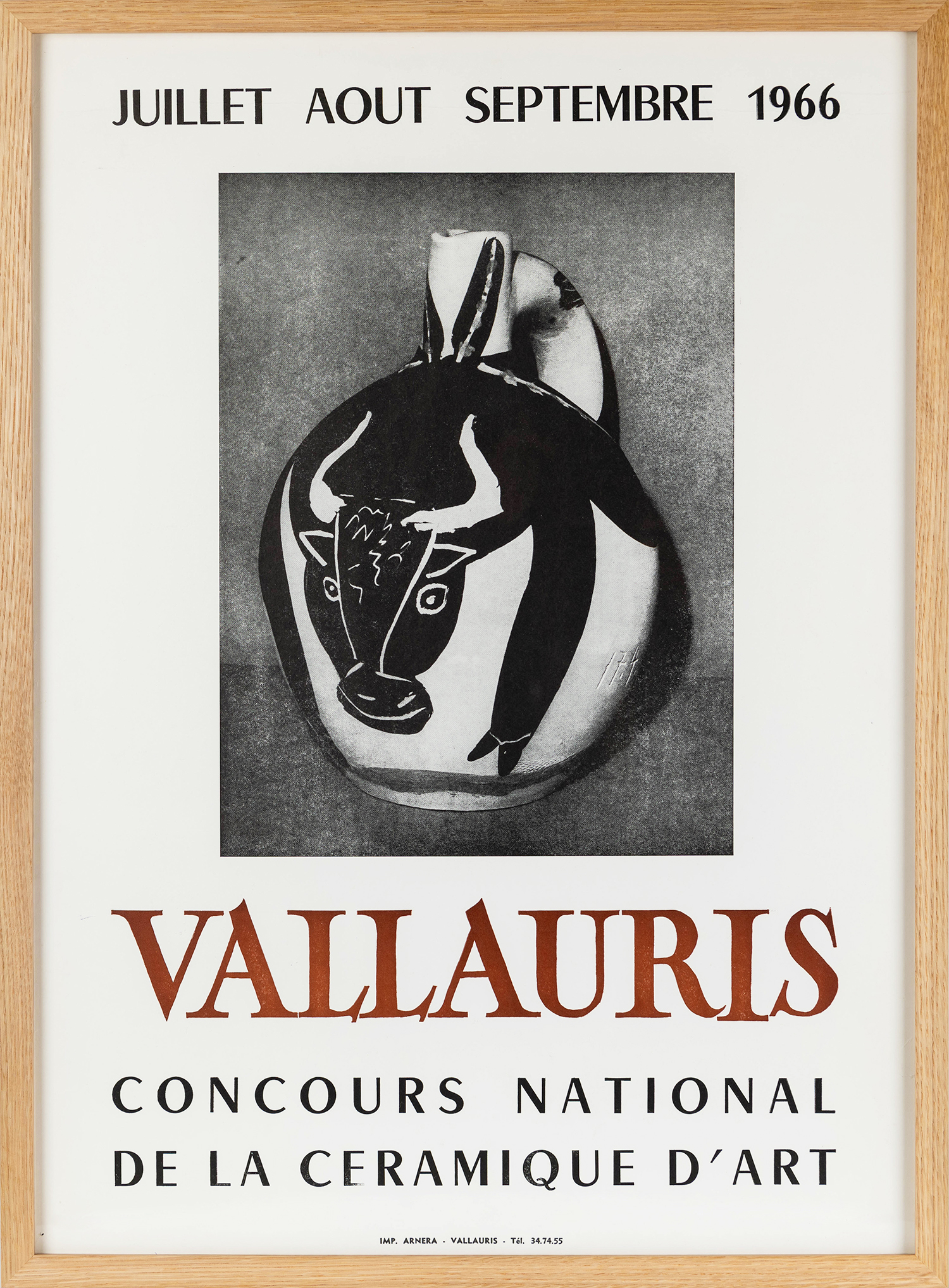 Vallauris Concours National de la Ceramique d'Art, 1966