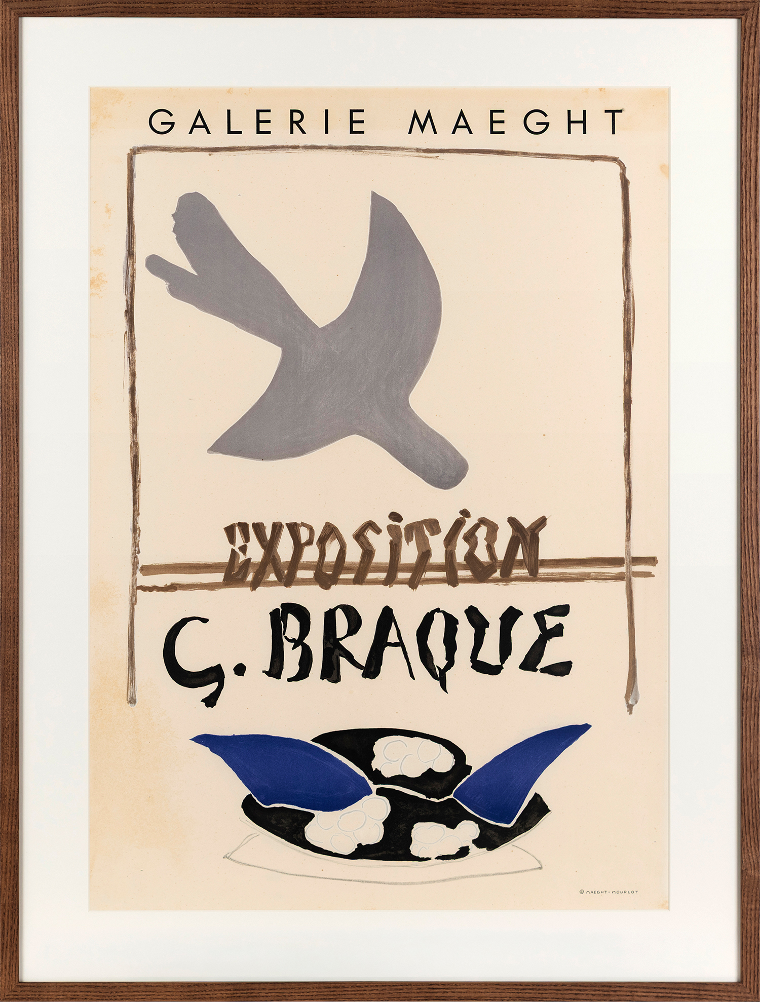 Exposition G. Braque, 1959