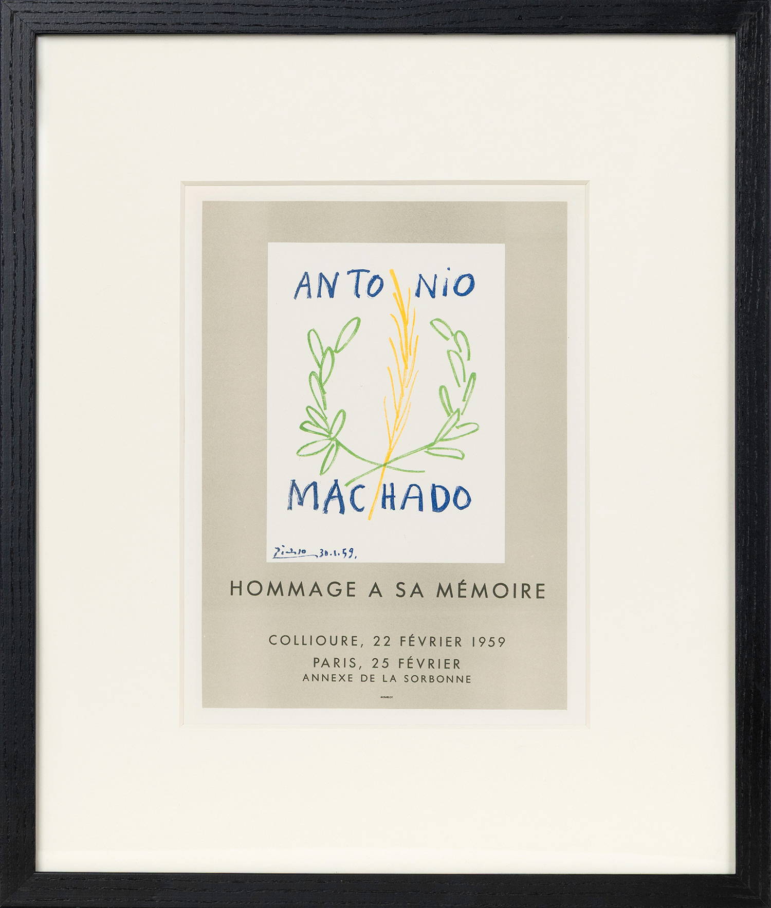 Antonio Machado, 1959