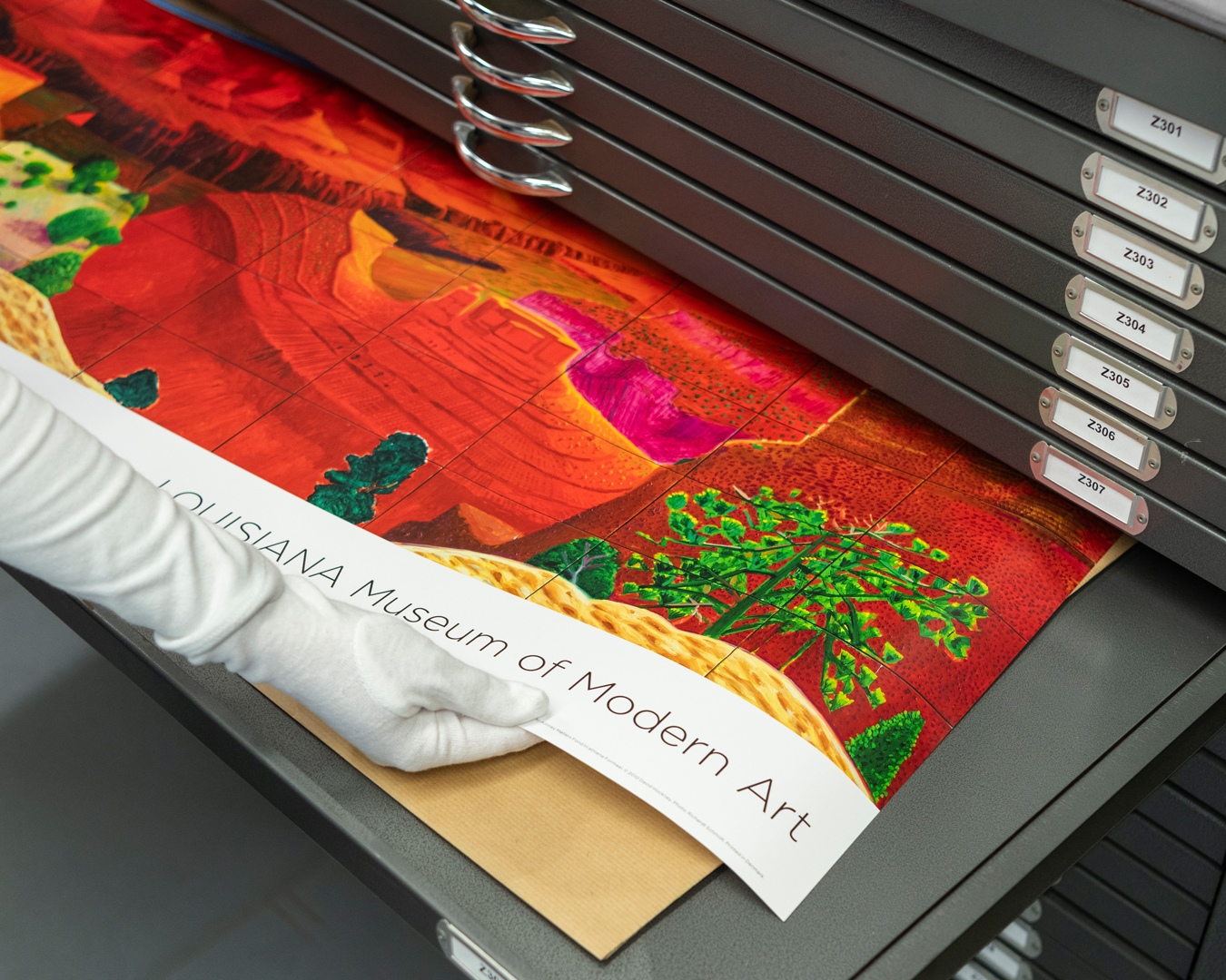 A Closer Grand Canyon, 1998 Poster by David Hockney | King & McGaw