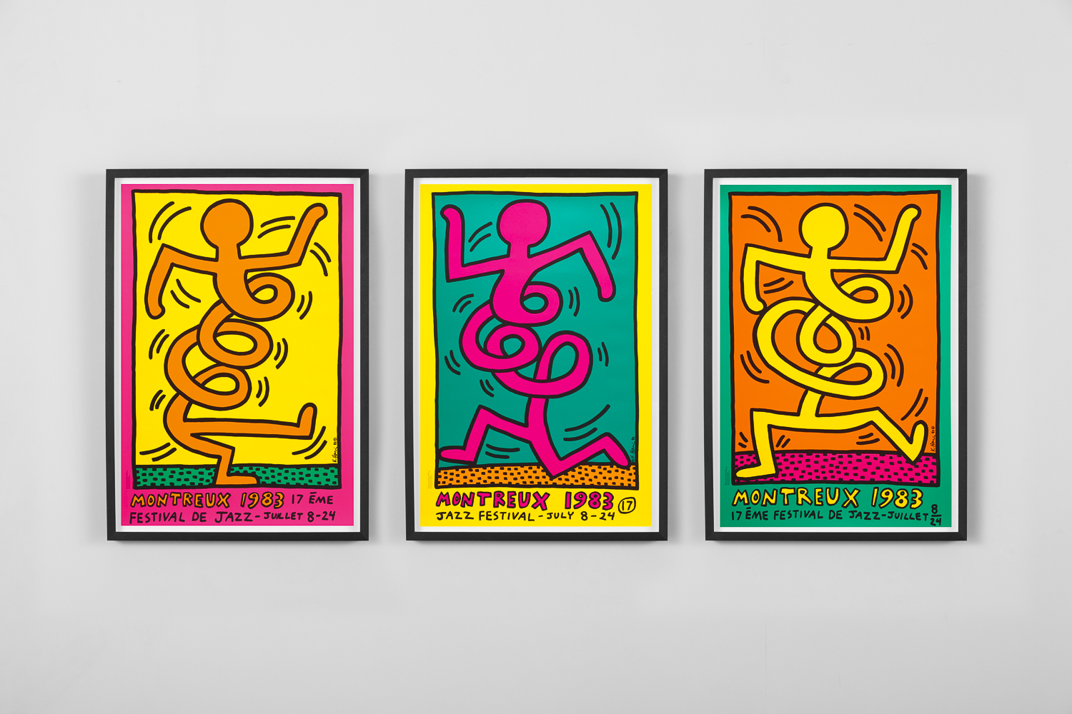 Montreux 1983, 17eme Festival de Jazz - Juillet 8-24 Silkscreen