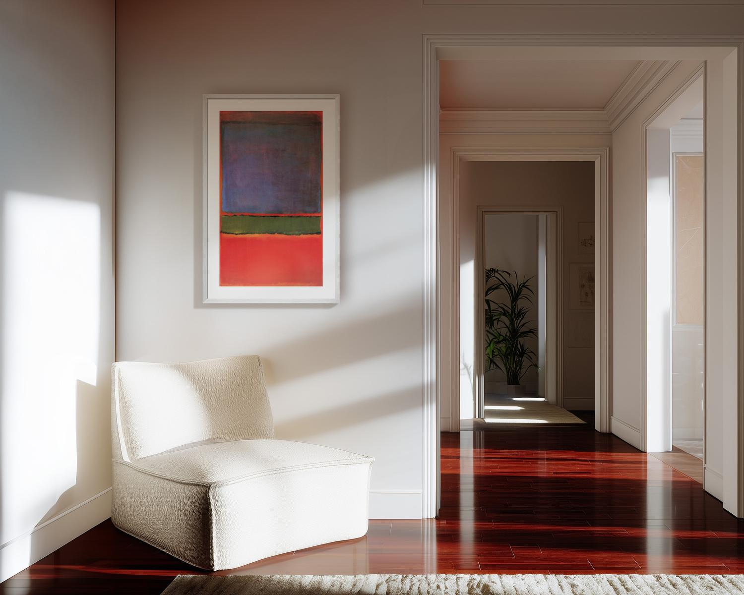 No. 6 (Violet, Green, & Red), 1951 Art Print by Mark Rothko | King