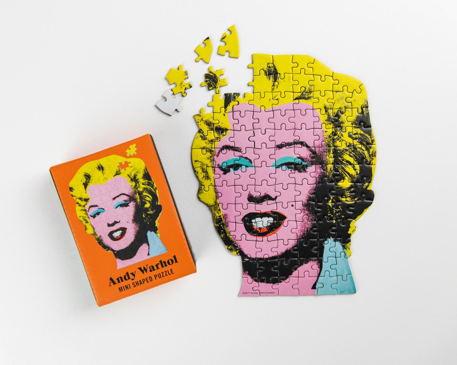 Mini Shaped Puzzle - Marilyn