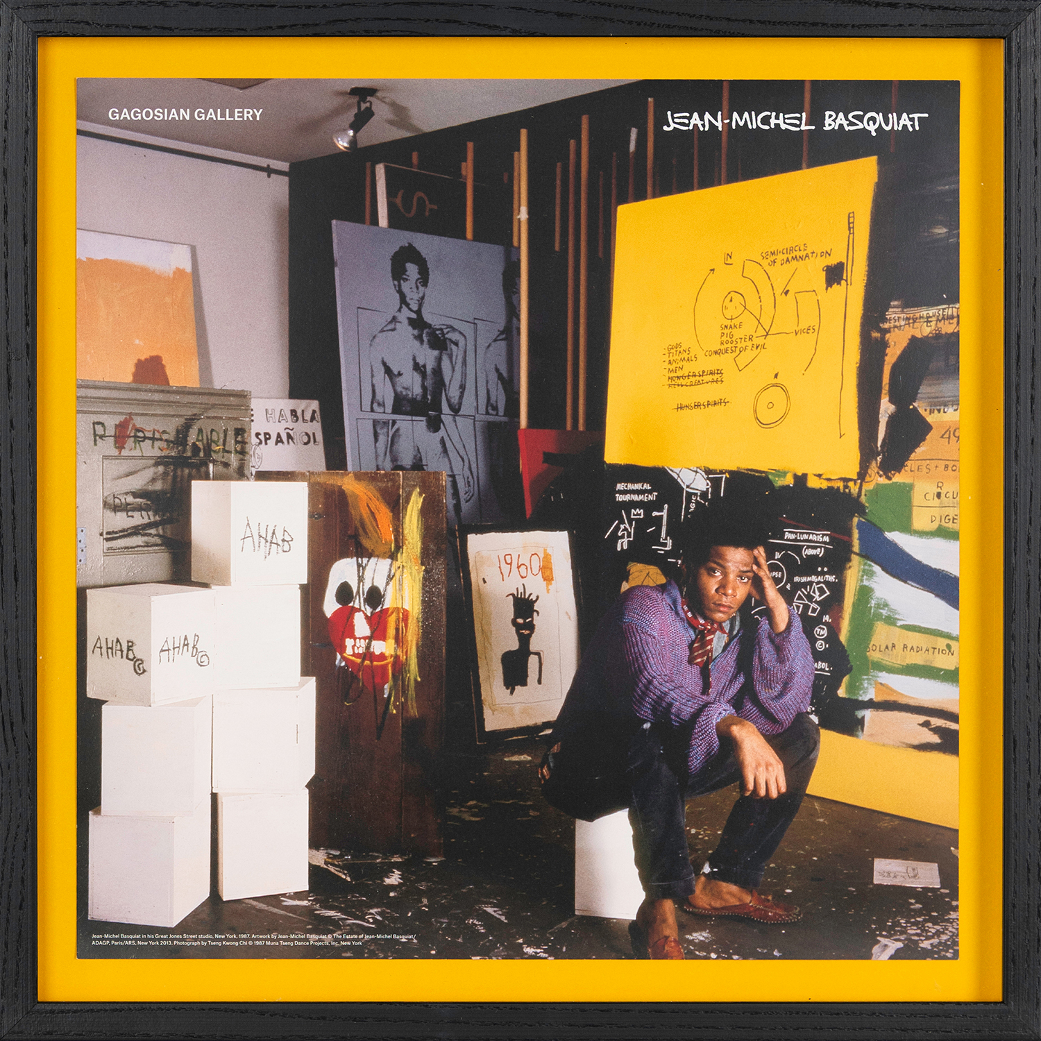 Jean-Michel Basquiat, Gagosian Gallery