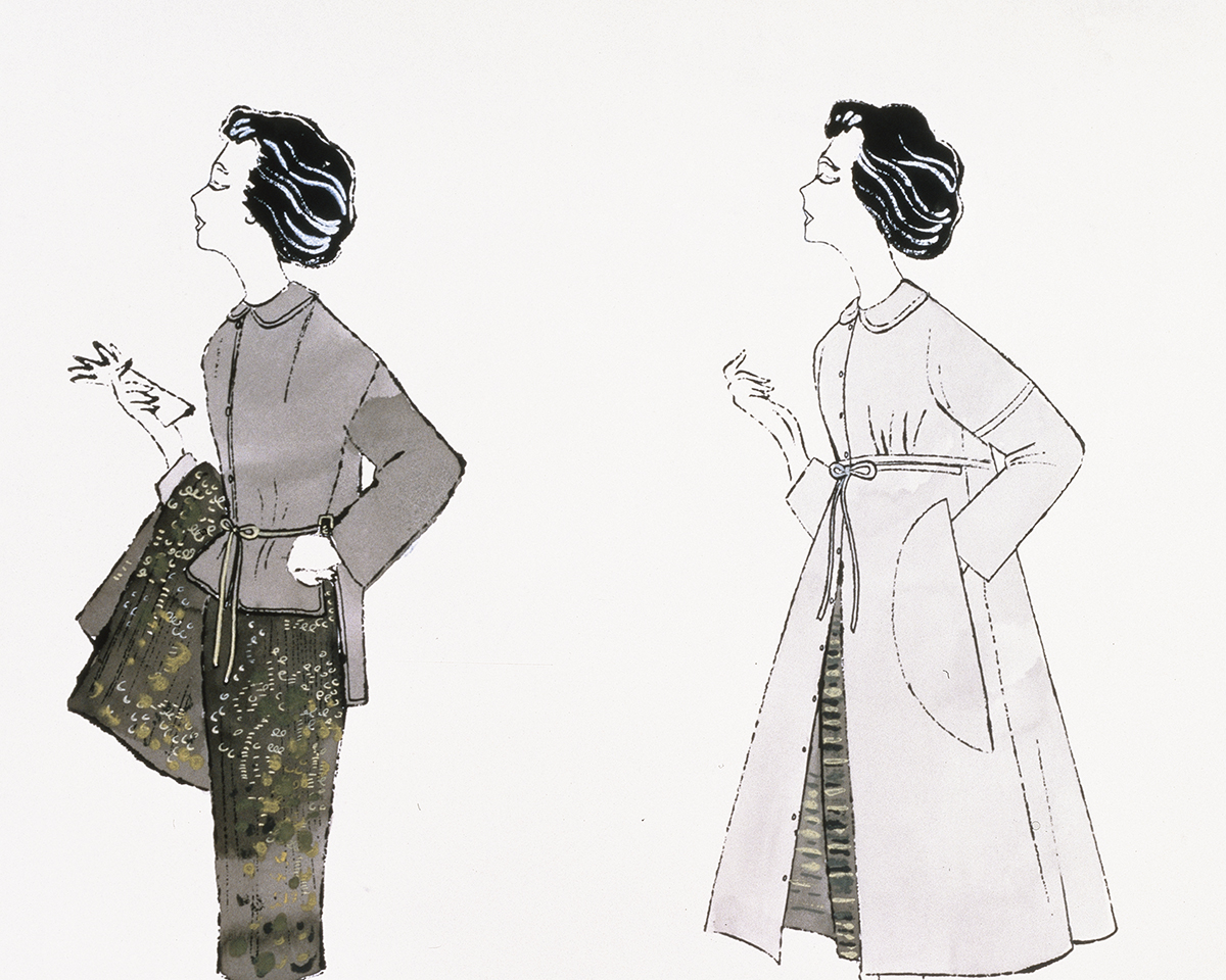 額装済マット作品/Three Female Fashion(ウォーホル) 額装済マット作品/Three Female Fashion(ウォーホル)