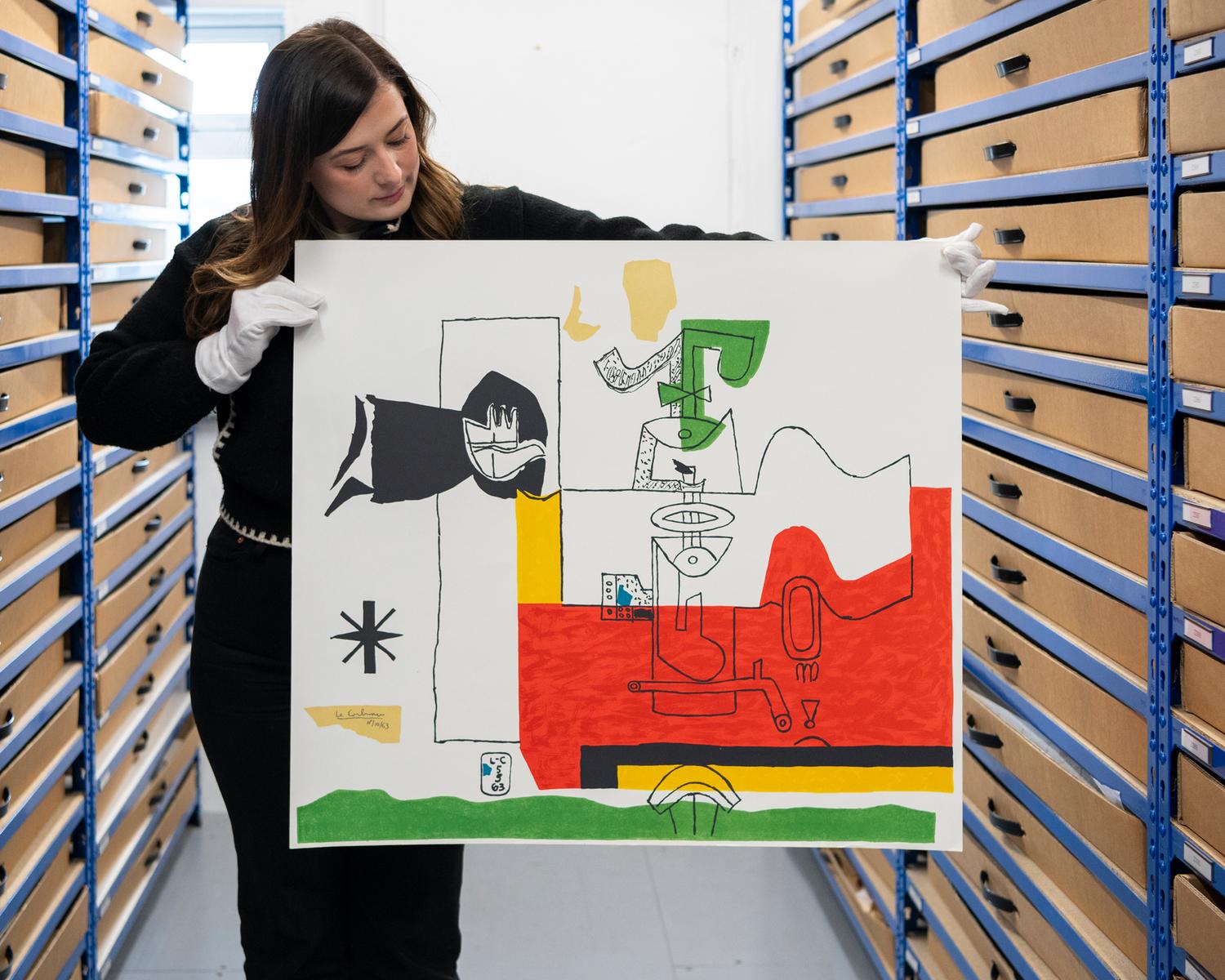 Totem, 1963 Rare Print by Le Corbusier | King & McGaw