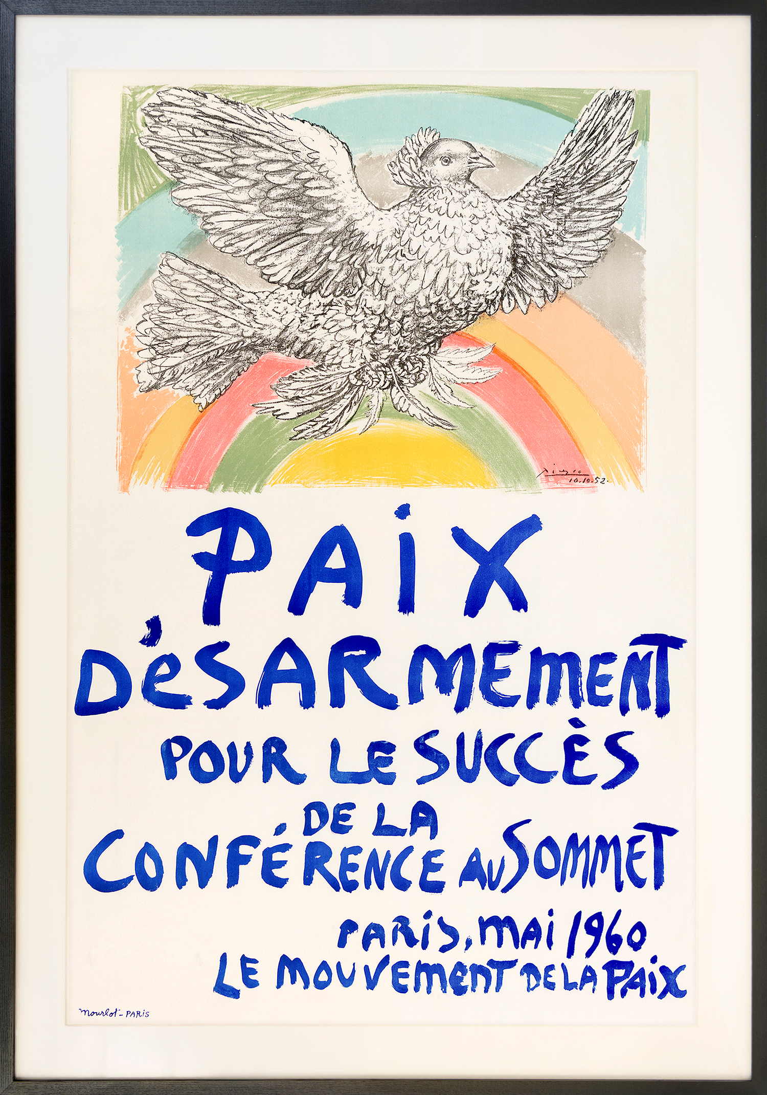 Le mouvement de la paix Paris (Paix Desarmement), 1960