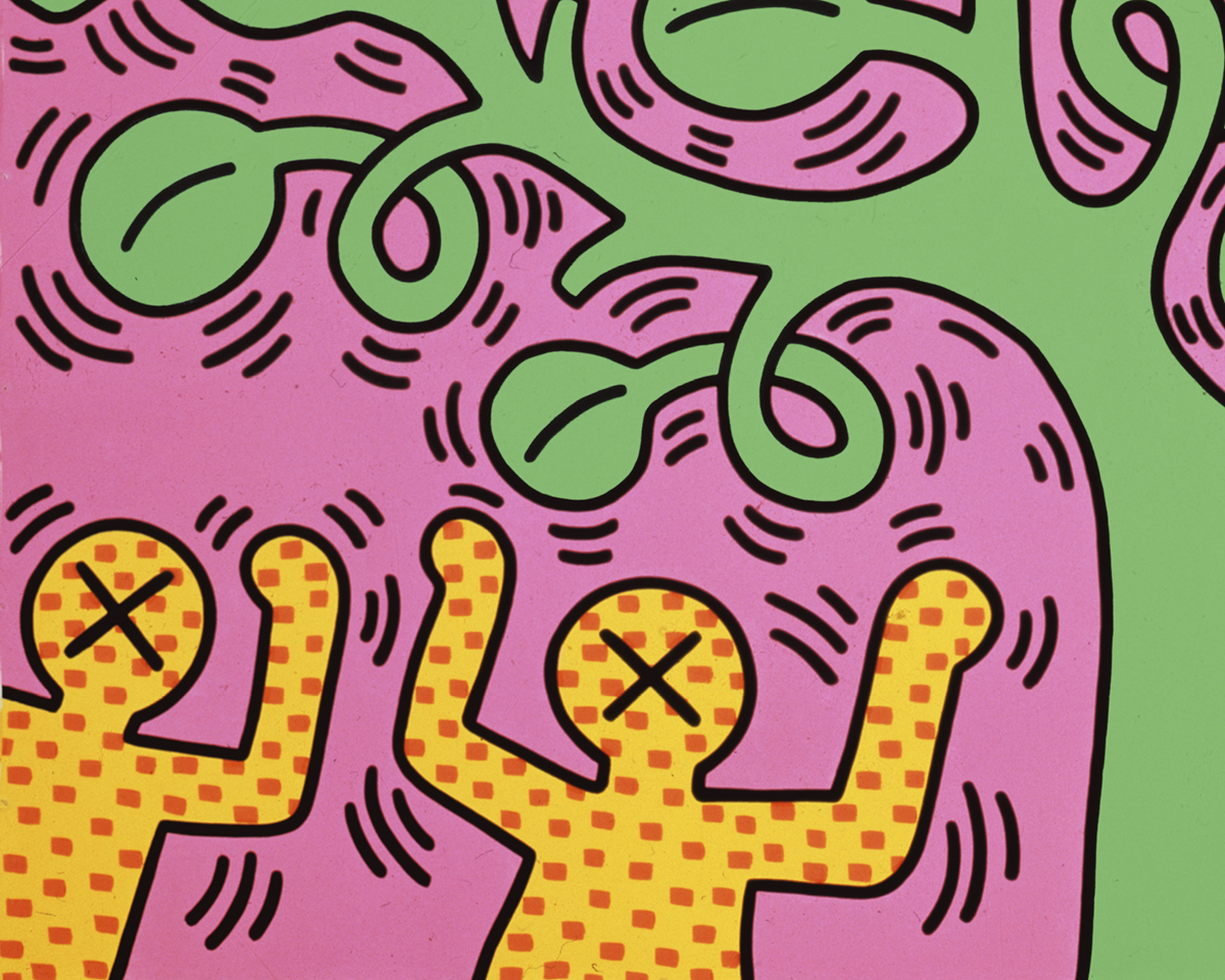 Untitled (Tree of Life) Art Print by Keith Haring | King & McGaw