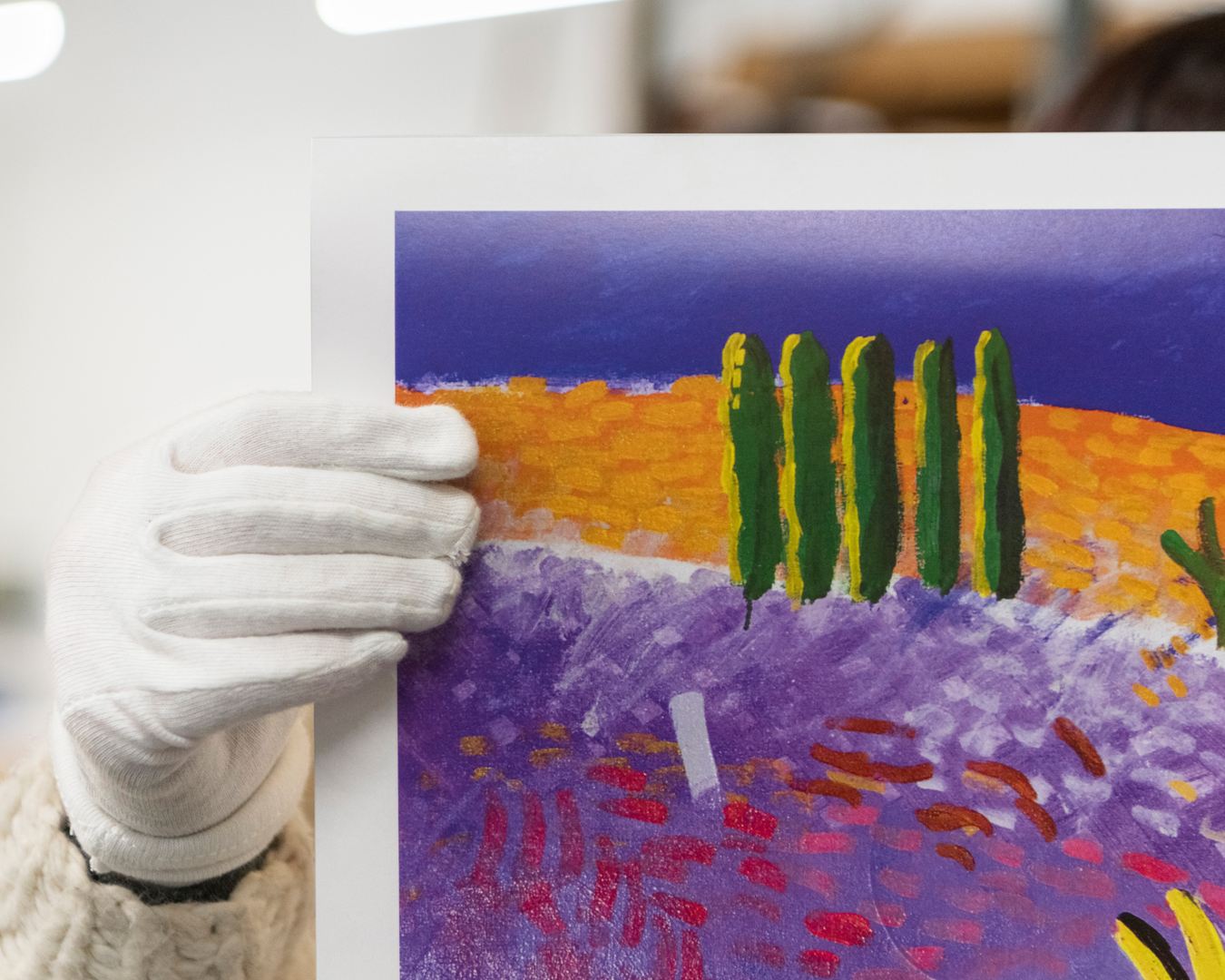 Nichols Canyon, 1980 Poster by David Hockney | King & McGaw