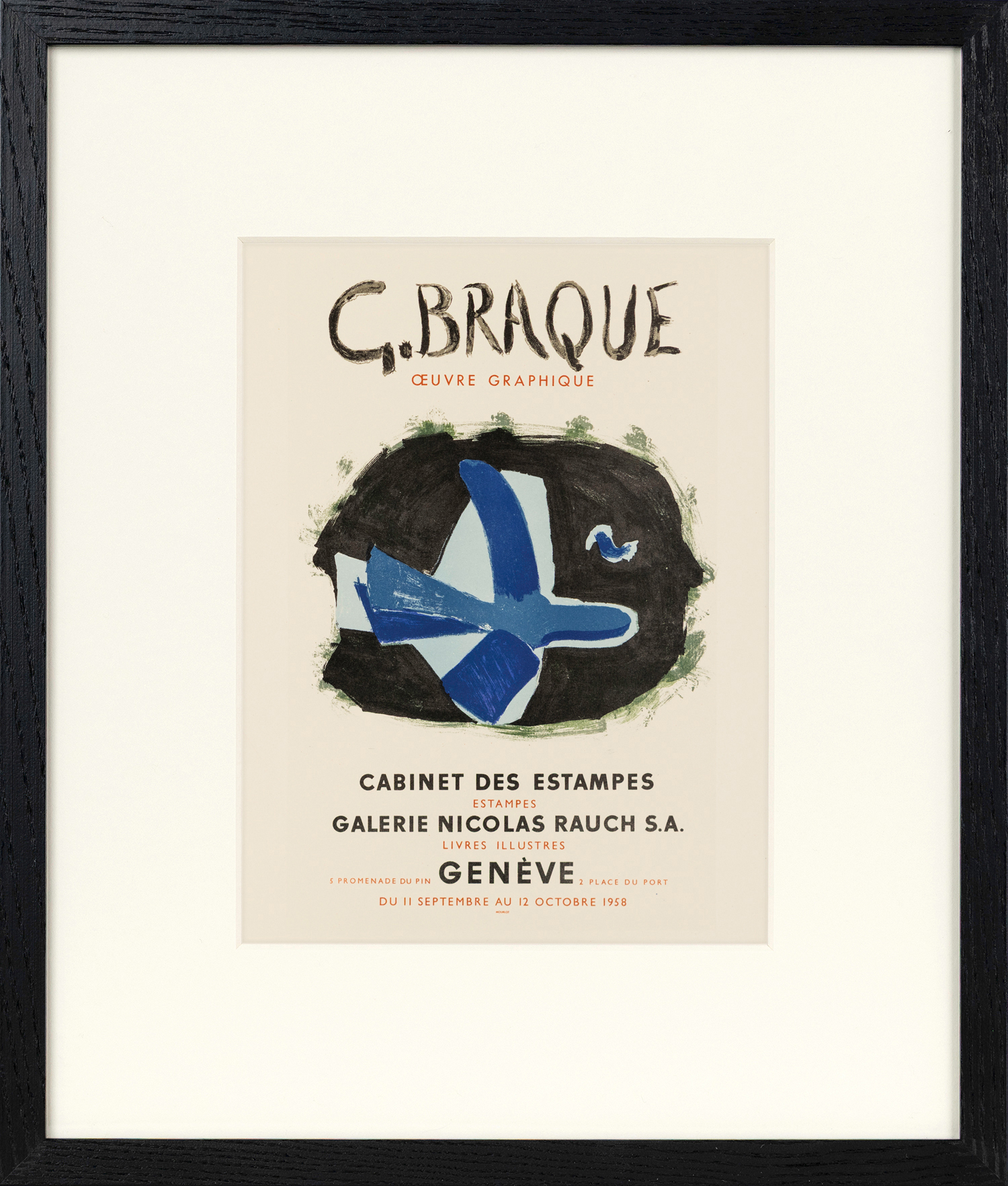Braque Oeuvre Graphique, 1959