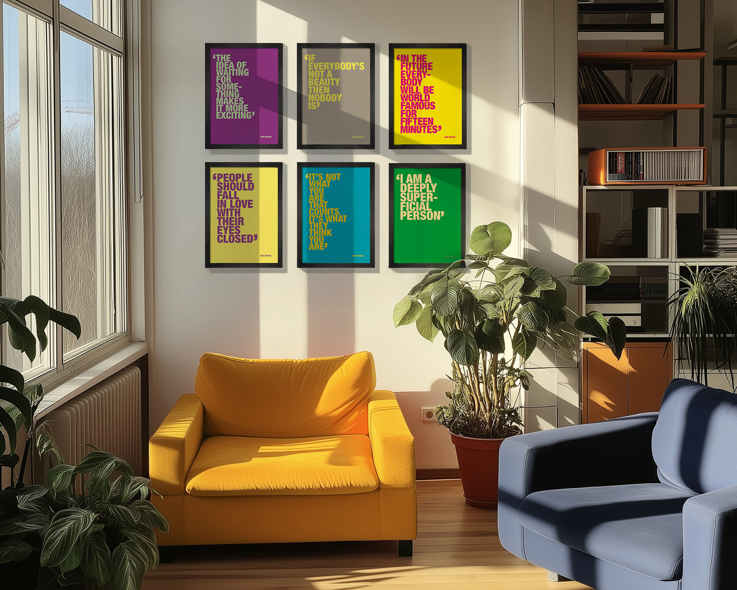 Fifteen minutes Poster by Andy Warhol | King & McGaw