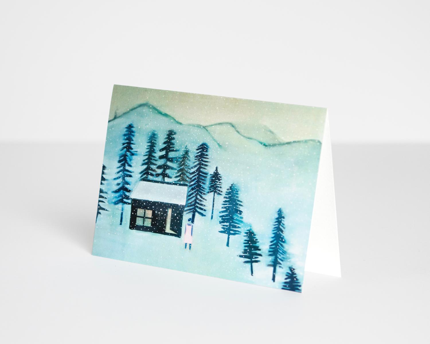 Pack of 8 notecards – Minnie's Cabin