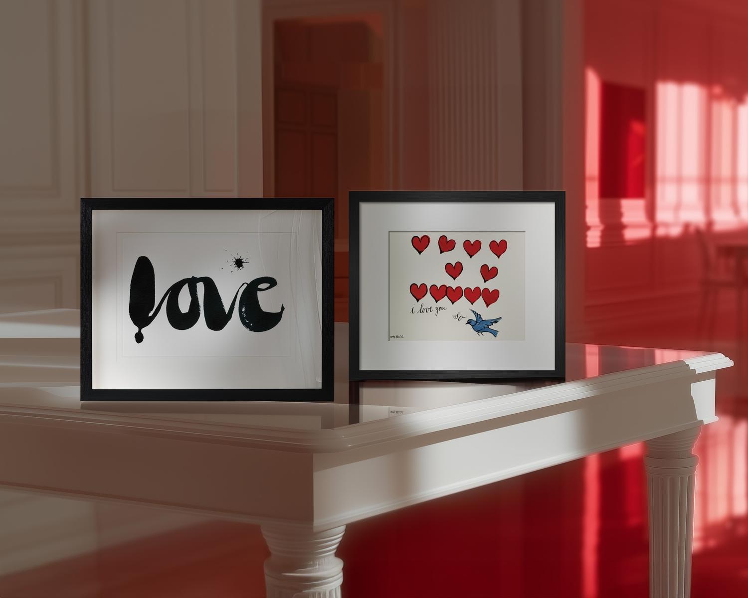 I Love You So, c. 1958 Poster by Andy Warhol | King & McGaw