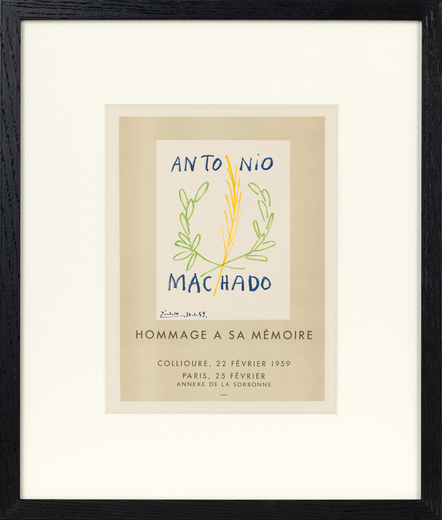 Antonio Machado, 1959