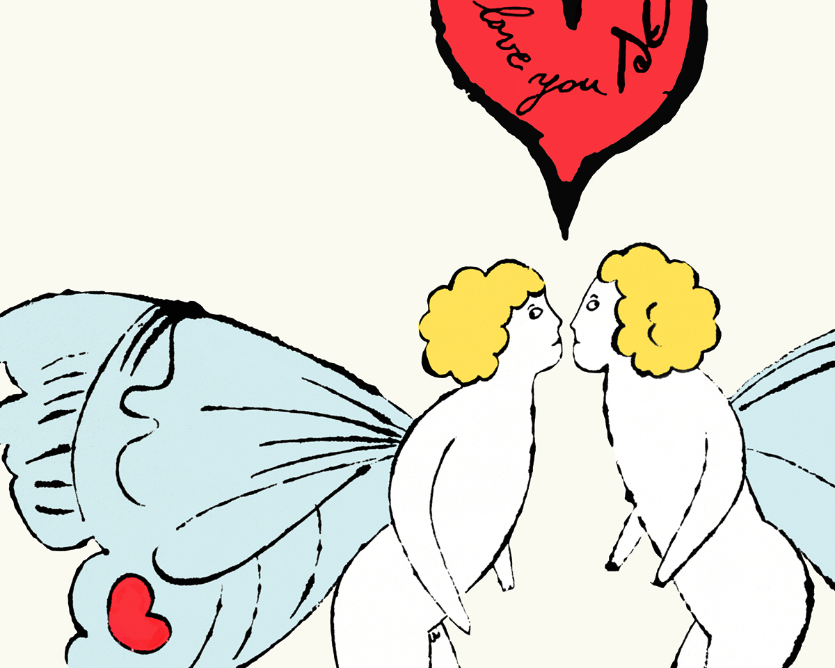 アンディウォーホルI LOVE YOU SO I Love You So, c. 1958 | McGaw Graphics