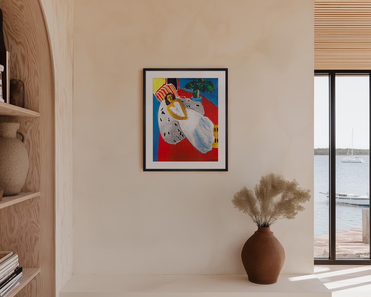 Reclining Nude in a White Dress Art Print by Henri Matisse | King 